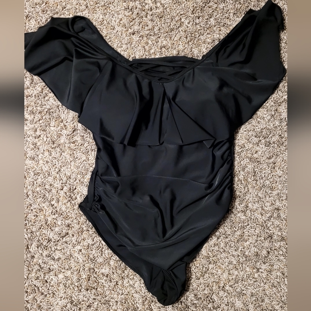 Off the shoulder bathing suit